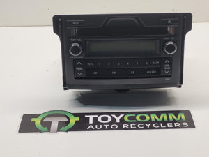 Aug 2009 to Jul 2013 - Toyota Land Cruiser Prado 150 Series - Radio Module - Single Disc Cd Player ( On Face P2867)