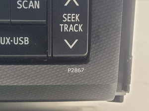 Aug 2009 to Jul 2013 - Toyota Land Cruiser Prado 150 Series - Radio Module - Single Disc Cd Player ( On Face P2867)