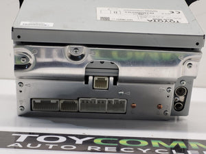 Aug 2009 to Jul 2013 - Toyota Land Cruiser Prado 150 Series - Radio Module - Single Disc Cd Player ( On Face P2867)