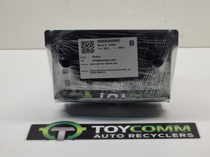 Aug 2009 to Jul 2013 - Toyota Land Cruiser Prado 150 Series - Radio Module - Single Disc Cd Player ( On Face P2867)