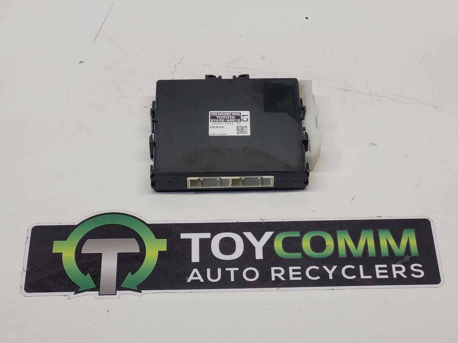Aug 2009 to Oct 2012 - Toyota Land Cruiser Prado 150 Series - Power Management Module - Mounted Behind Glove Box - PN: 8969060010