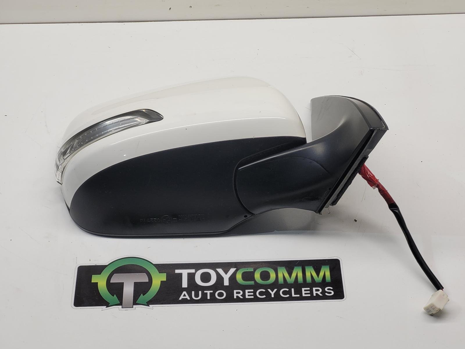Oct 2011 to Jul 2013 - Toyota Land Cruiser Prado 150 Series GX - Right Door Mirror - Non-Heated Type, Non Cover Type