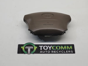Jul 1996 to Jan 2003 - Toyota Land Cruiser Prado 95 Series - Right Airbag - Steering Wheel Airbag, Brown