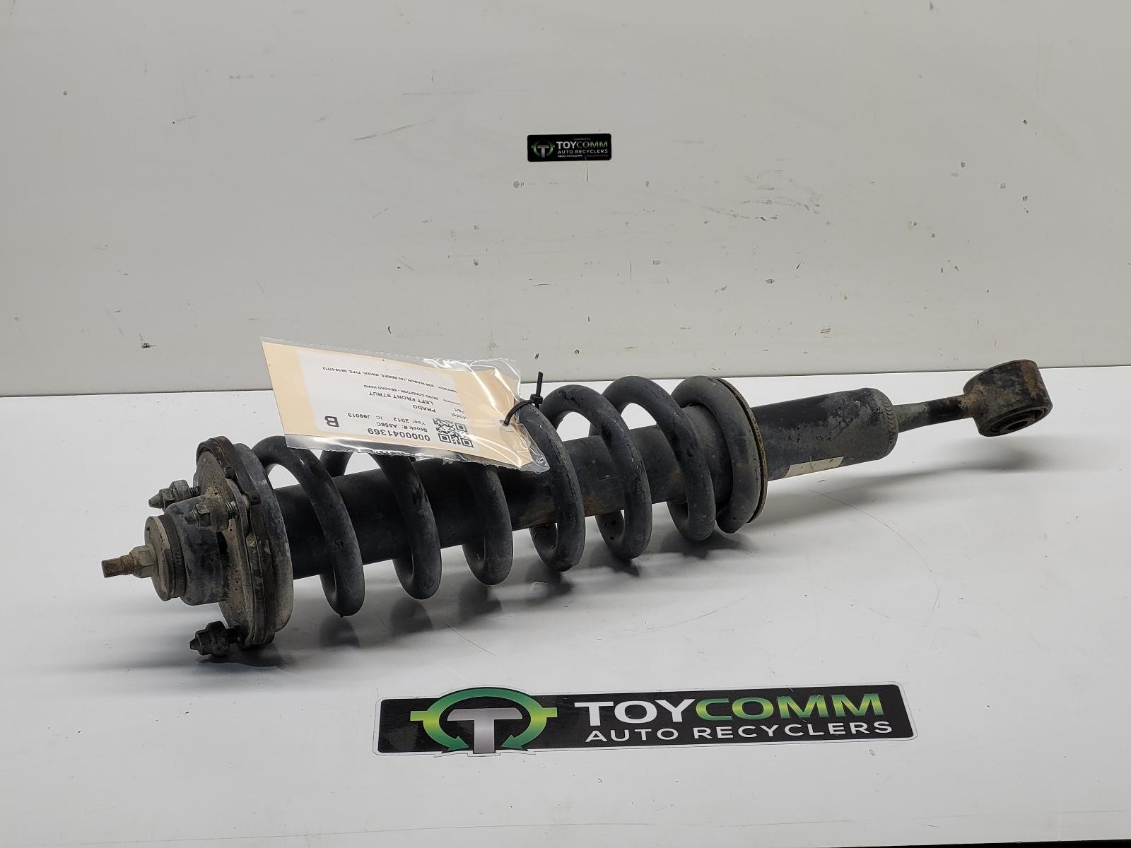 Aug 2009 to Jul 2013 - Toyota Land Cruiser Prado 150 Series GX GXL Station Wagon 5 Door - Left Front Strut - Type