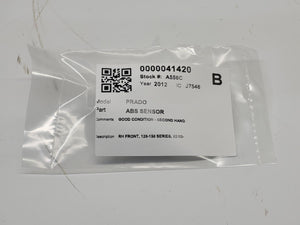 Toyota Land Cruiser Prado J150 (09-17) - ABS Sensor - 1KD - 2003-2023