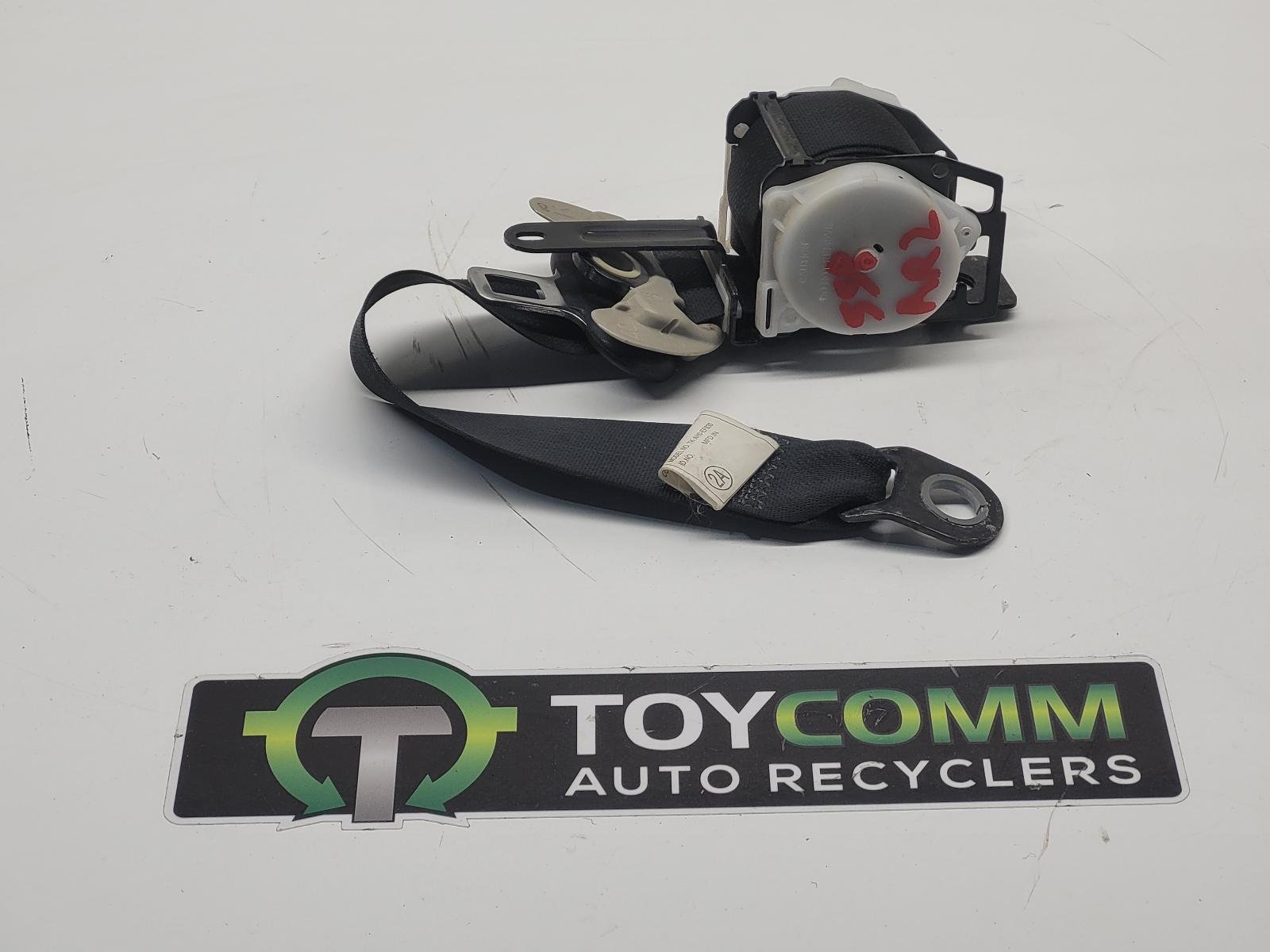 Aug 2009 to Nov 2023 - Toyota Land Cruiser Prado 150 Series - Left Rear 2nd Row Seat Belt Stalk - Black
