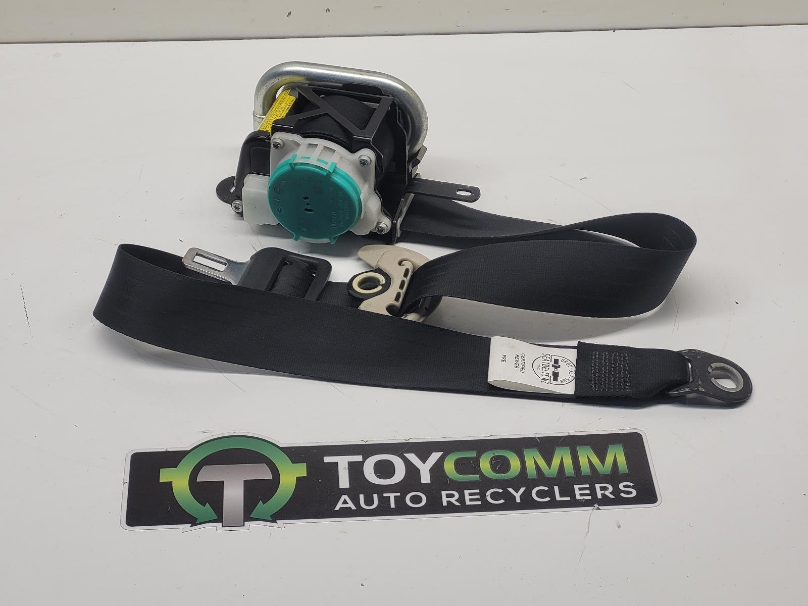 Aug 2009 to Nov 2023 - Toyota Land Cruiser Prado 150 Series - Right Front Seat Belt - Black