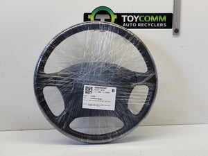 Jul 1996 to Jan 2003 - Toyota Land Cruiser Prado 95 Series - Steering Wheel - Vinyl, Grey, W/ Airbag, Non Cruise Control Type