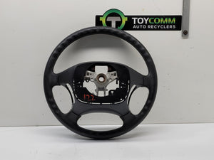 Feb 2003 to Oct 2009 - Toyota Land Cruiser Prado 120 Series - Steering Wheel - Vinyl, Black