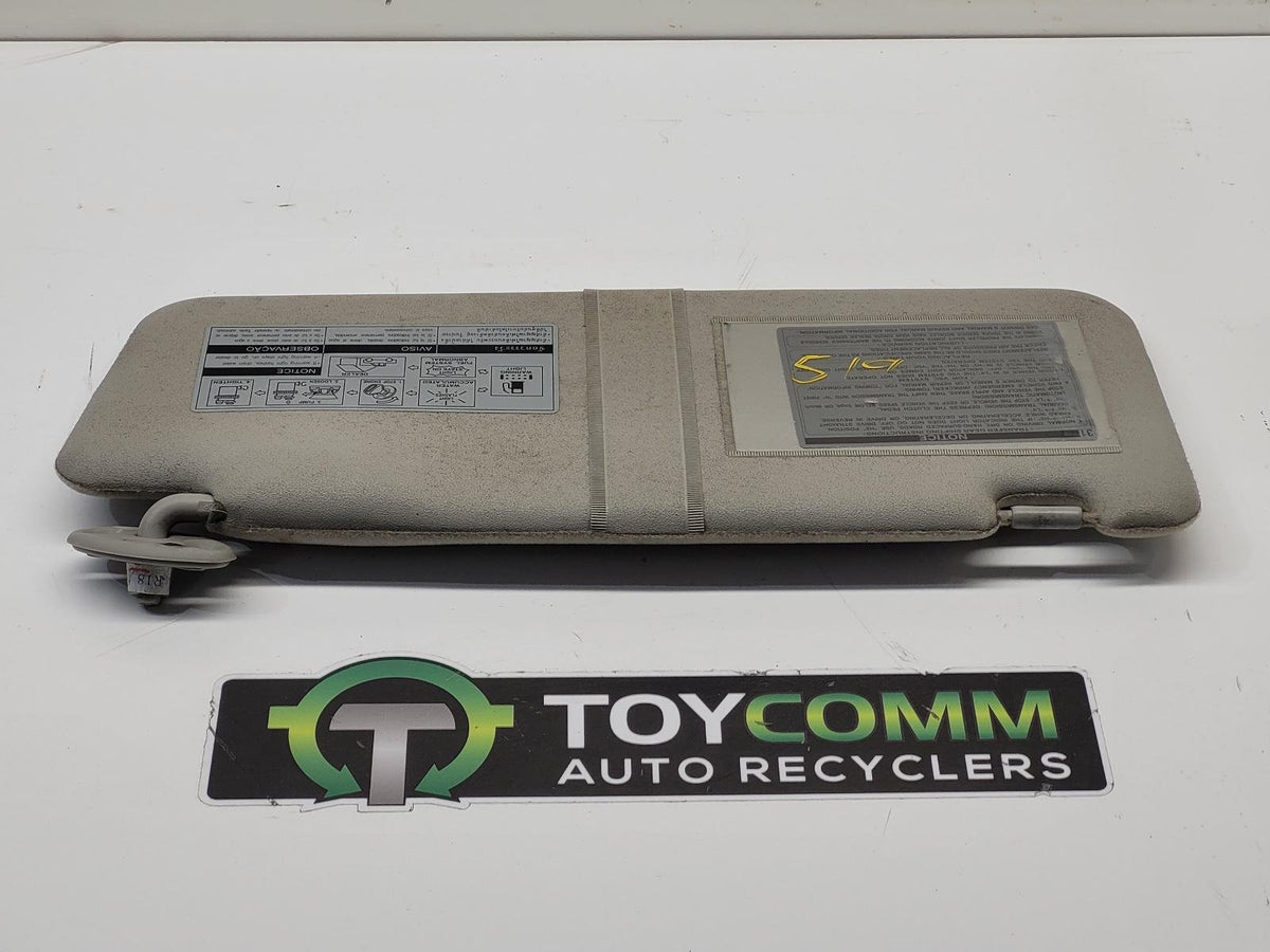 2011 - 2015 Toyota Hilux - Right Sun Visor - 74310-0K390-B0