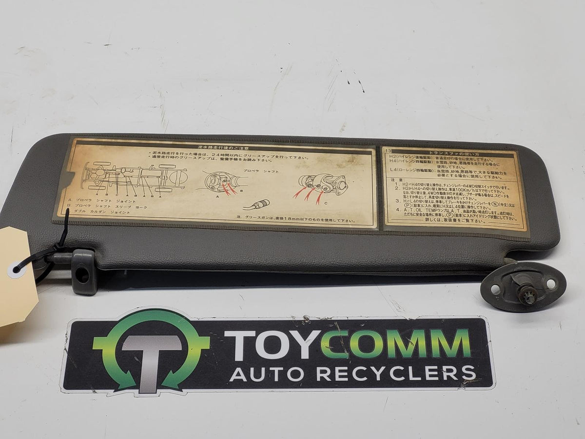 1989 - 1995 Toyota Hilux Surf - Right Sun Visor -