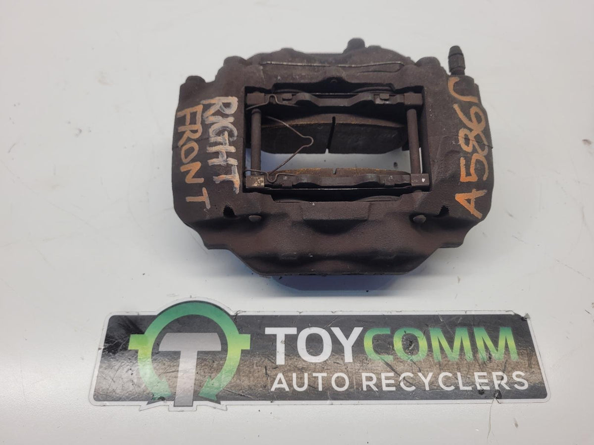 Jan 1998 to Oct 2007- Toyota Land Cruiser 100 Series 105 Series- Right Front Caliper- S14+12A Caliper Casting Number