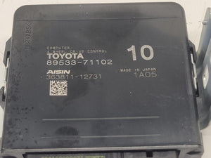 2015 - 2025 Toyota Hilux GUN12# - 4WD Control Module- 89533-71102