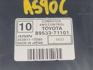 2015-2017 Toyota Hilux GUN12# - 4WD Control Module- 89533-71101