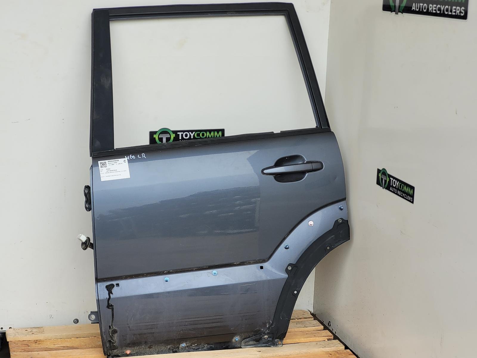 Feb 2003 to Oct 2009 - Toyota Land Cruiser Prado 120 Series - Left Rear Door - Flared Type