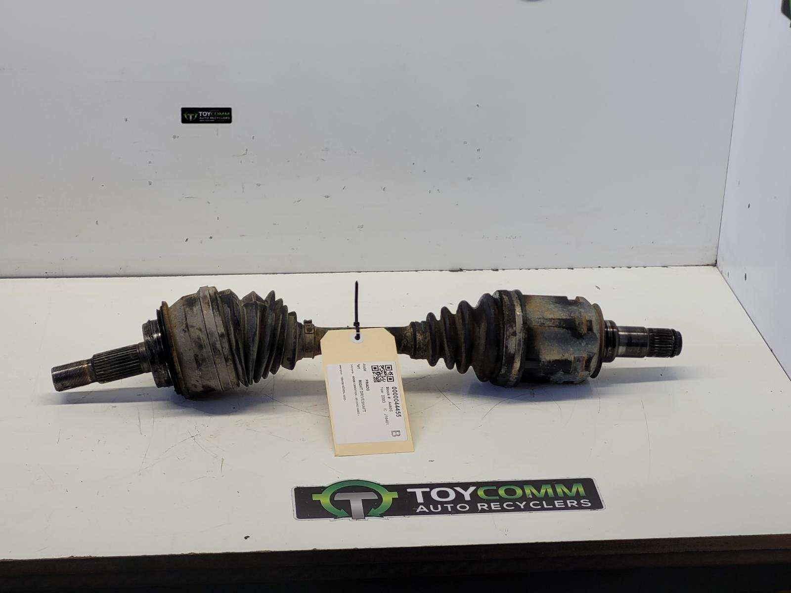 Toyota Land Cruiser Prado J120 (02-10) - Right Driveshaft - 1GR - 2003-2023