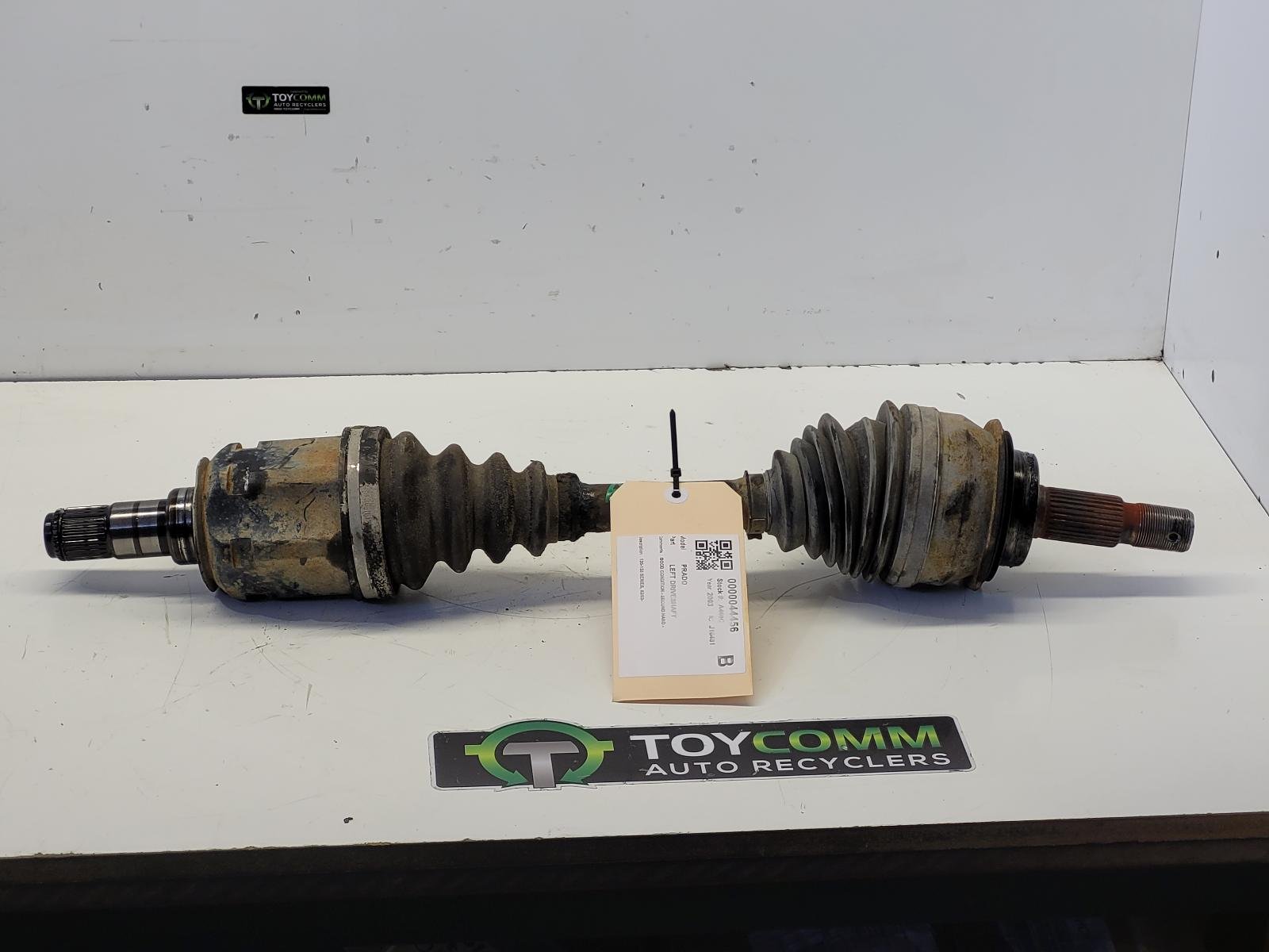 Toyota Land Cruiser Prado J120 (02-10) - Left Driveshaft - 1GR - 2003-2023