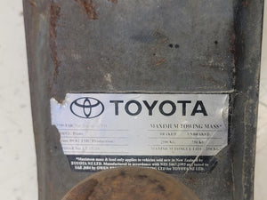 Feb 2003 to Oct 2009 - Toyota Land Cruiser Prado 120 Series - Towbar - Genuine Type