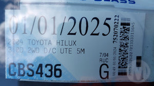 Now Wrecking: 2004 Toyota Hilux LN147 Wreck Number: A600C