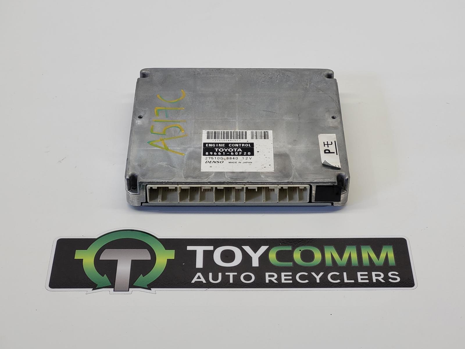 Aug 2006 to Aug 2009 - Toyota Land Cruiser Prado 120 Series Petrol 4.0L Engine Code 1GR-FE Automatic 5 Speed - Engine ECU - PN: 8966160F20