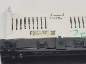 Feb 2003 to Oct 2009 - Toyota Land Cruiser Prado 120 Series Grande - Clock