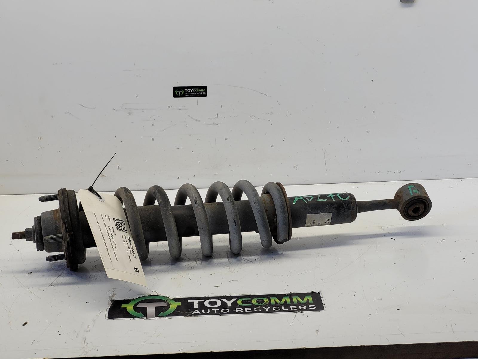 Aug 2009 to Jul 2013 - Toyota Land Cruiser Prado 150 Series GX GXL Station Wagon 5 Door - Left Front Strut - Type