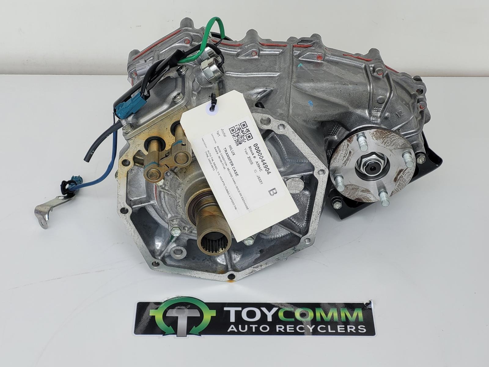 Mar 2005 to Aug 2015 - Toyota Hilux Diesel Turbocharged 3.0L Engine Code 1KD-FTV Automatic 4 Speed - Transfer Case - T/M, T/M Type