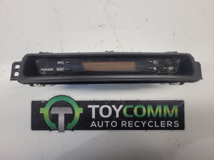 Mar 2005 to Aug 2015 - Toyota Hilux - Clock - Temperature Type