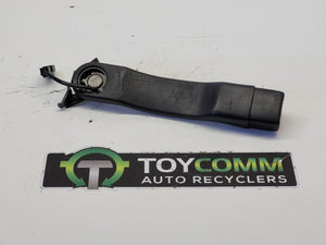 Aug 2012 to Current- Toyota Land Cruiser 78 Series Troop Carrier- Left Front Seat Belt Stalk- Bucket Seat Type, Black