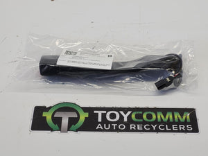 Aug 2012 to Current- Toyota Land Cruiser 78 Series Troop Carrier- Left Front Seat Belt Stalk- Bucket Seat Type, Black