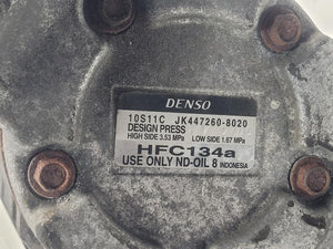 Feb 2005 to Aug 2015 - Toyota Hilux Diesel 3.0L Engine Code 1KD-FTV - A/C Compressor - Denso - PN: 10S11C