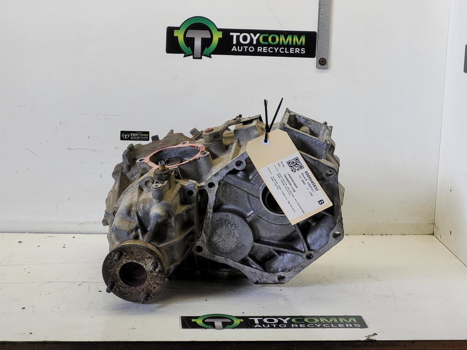 Jan 1998 to Oct 2007 - Toyota Land Cruiser 100 Series 4WD Diesel Turbocharged - Transfer Case - Full Time (Auto Hubs)