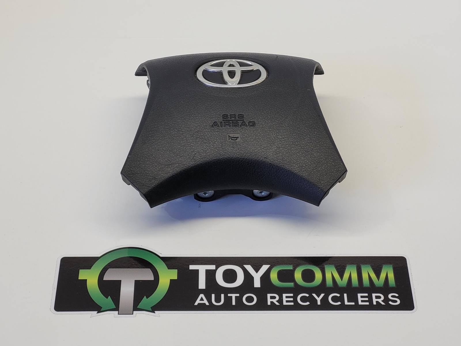 Jul 2011 to Aug 2015 - Toyota Hilux - Right Airbag - Steering Wheel, Black