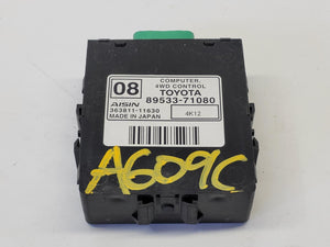 Feb 2005 to Aug 2015 - Toyota Hilux 4WD - ECU - Control Module - PN: 89533-71080