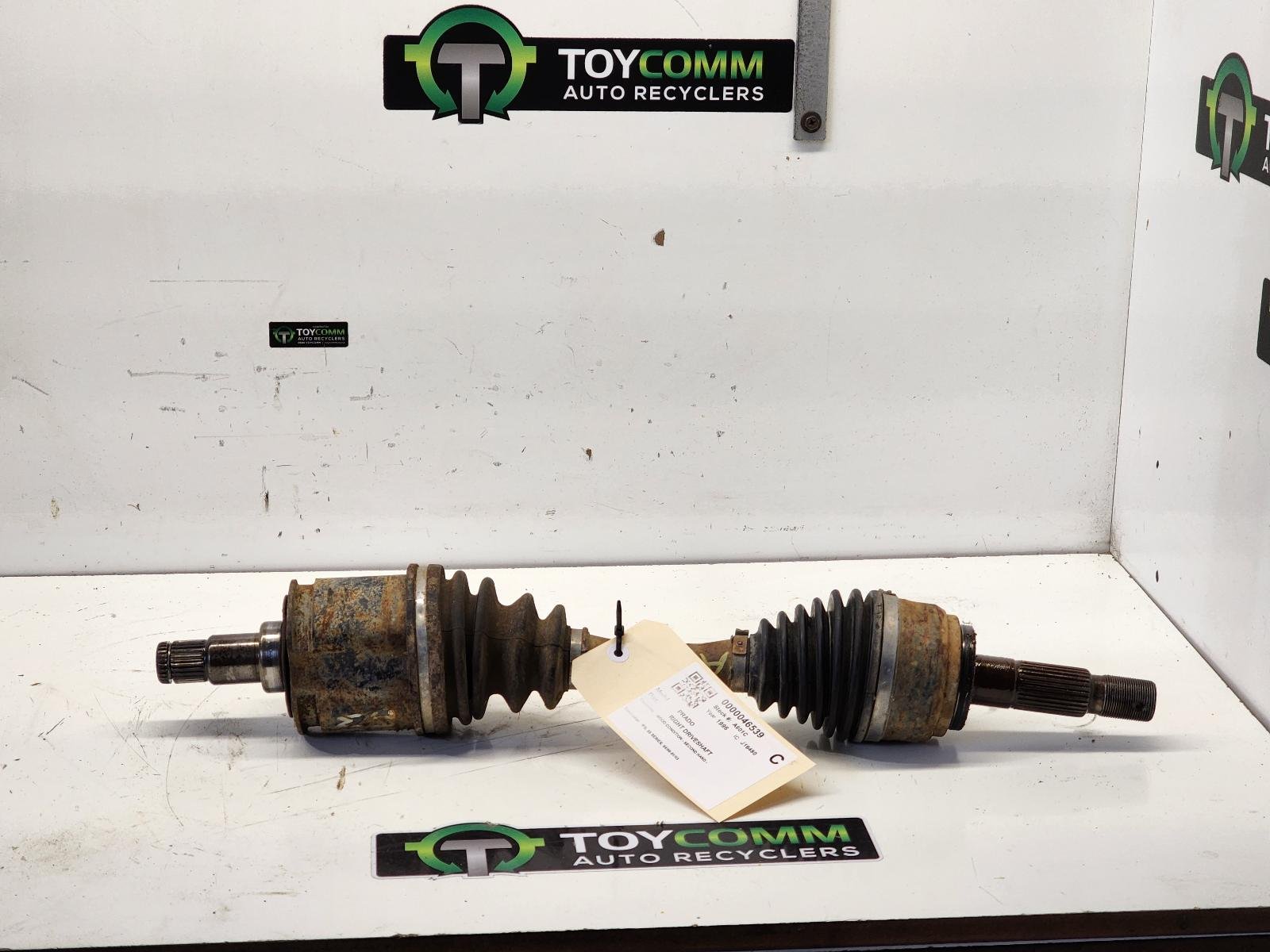 Apr 1996 to Jan 2003 - Toyota Land Cruiser Prado 95 Series - Right Driveshaft - Ifs