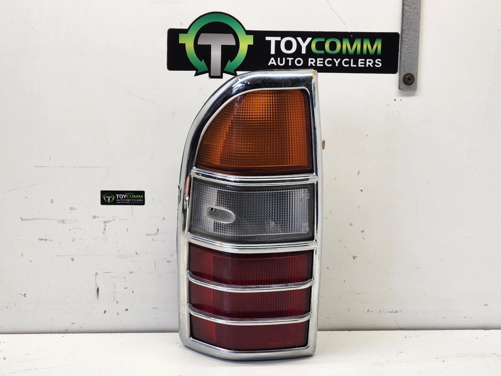Jul 1996 to Jul 1999 - Toyota Land Cruiser Prado 95 Series - Left Taillight - Body Mounted, Red/Clear/Amber
