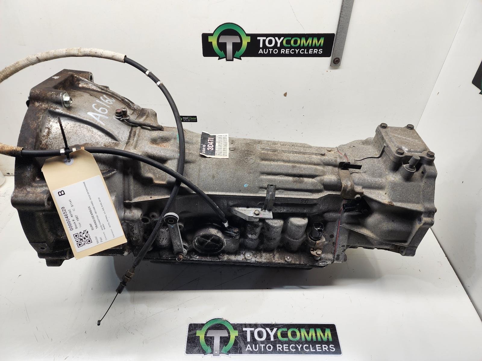 1995 to 2002 - Toyota Hilux Surf N180 Petrol 3.4L Engine Code 5VZ Automatic - Automatic Transmission