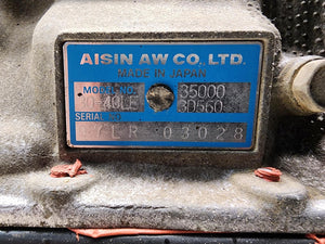 1995 to 2002 - Toyota Hilux Surf N180 Petrol 3.4L Engine Code 5VZ Automatic - Automatic Transmission