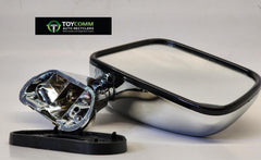 Oct 1988 to Sep 1997 - Toyota Hilux - Right Door Mirror - Manual Adjust, Skin Mount, 2 Screw