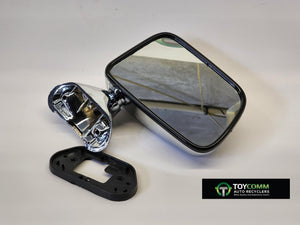 Oct 1988 to Sep 1997 - Toyota Hilux - Right Door Mirror - Manual Adjust, Skin Mount, 2 Screw