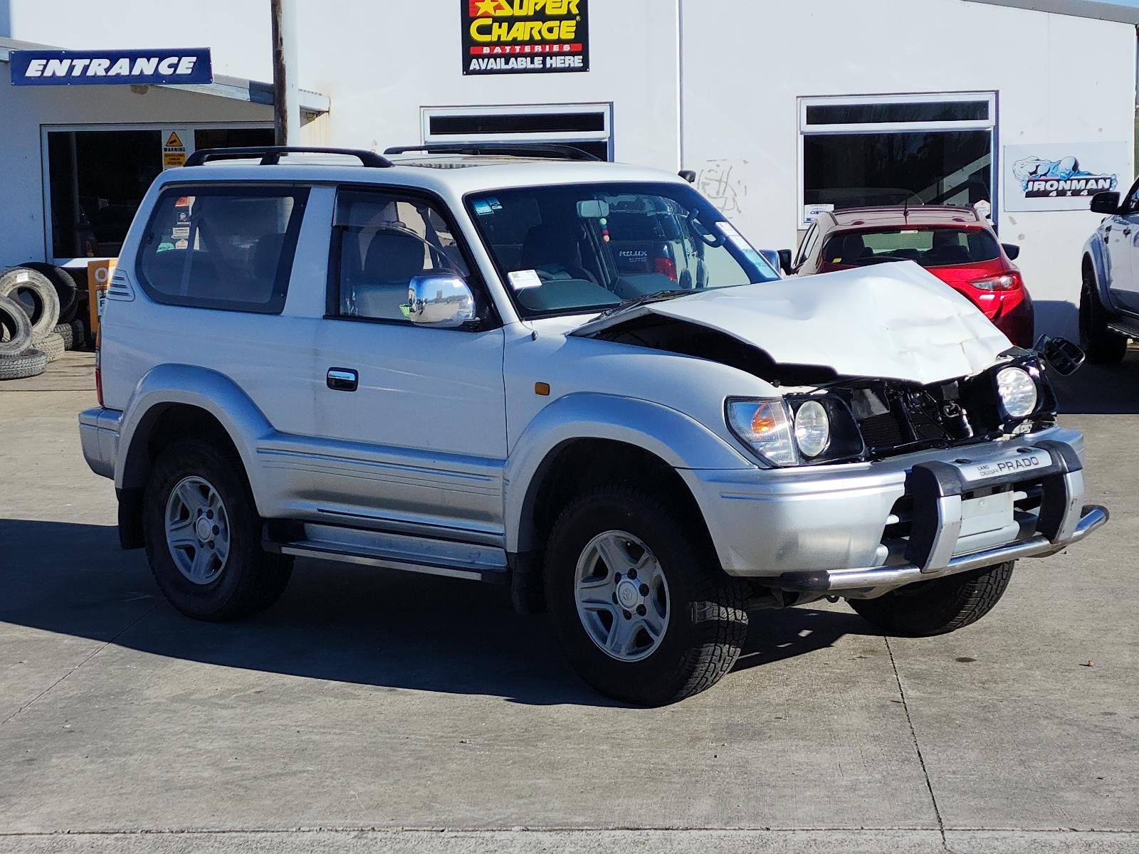 Now Wrecking: 1997 Toyota Land Cruiser Prado KZJ90 Wreck Number: A621C
