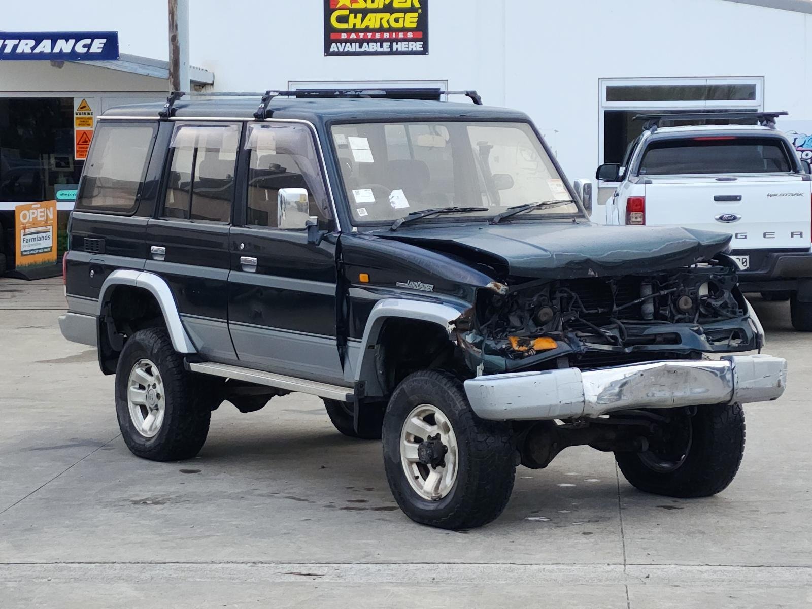 Now Wrecking: 1993 Toyota Land Cruiser Prado KZJ78 Wreck Number: A623C