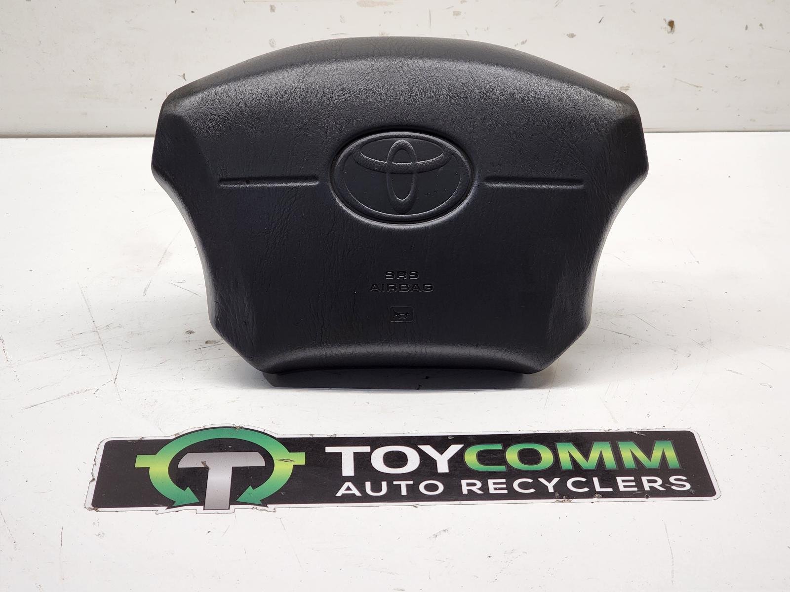 Jul 1996 to Jan 2003 - Toyota Land Cruiser Prado 95 Series - Right Airbag - Steering Wheel Airbag, Grey