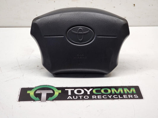 Jul 1996 to Jan 2003 - Toyota Land Cruiser Prado 95 Series - Right Airbag - Steering Wheel Airbag, Grey