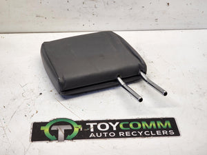 Feb 2003 to Oct 2009 - Toyota Land Cruiser Prado 120 Series - Centre Rear 2nd Row Headrest - Leather, Grey
