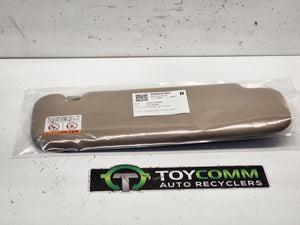 Jan 1998 to Oct 2007 - Toyota Land Cruiser 100 Series - Left Sun Visor - Tan, Vinyl