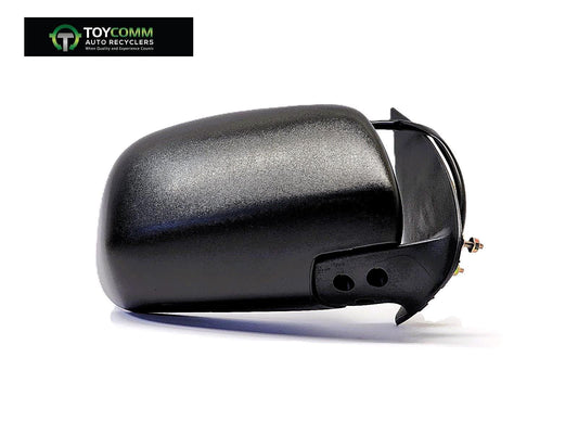 Jun 2010 to Mar 2015 - Toyota Hilux - Right Door Mirror - Power Adjust, Black, 3 Wire, 10 Pin, Non Base Extension Type