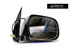 Jun 2010 to Mar 2015 - Toyota Hilux - Right Door Mirror - Power Adjust, Black, 3 Wire, 10 Pin, Non Base Extension Type