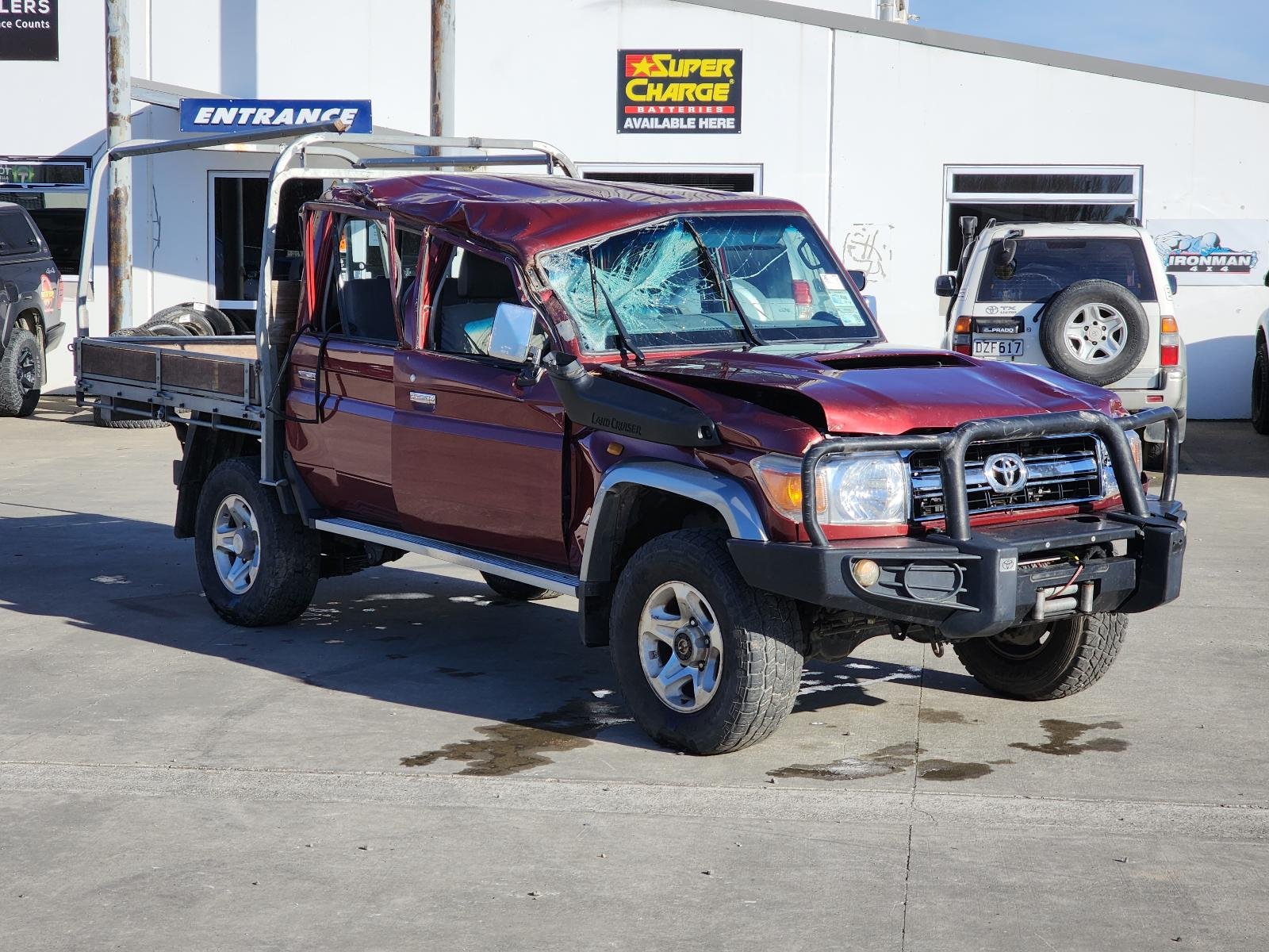 Now Wrecking: 2015 Toyota Land Cruiser VDJ79 Wreck Number: A635C