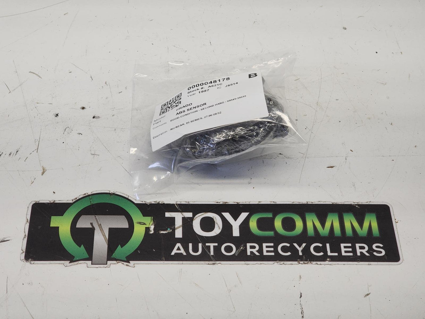 Jul 1996 to Aug 2002 - Toyota Land Cruiser Prado 95 Series - ABS Sensor - Rh Rear